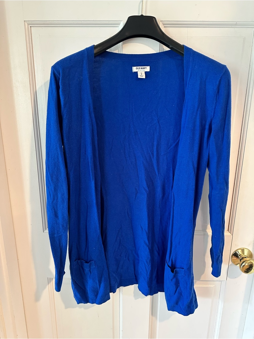 Old Navy Royal Blue Open-Front Lightweight Cardigan